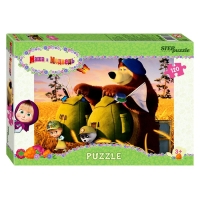 Пазл &laquo;Маша и Медведь - 2&raquo;, 120 элементов, МИКС