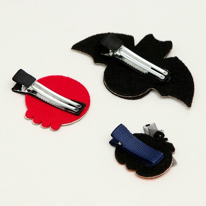 Карнавальный набор &laquo;Стильная ведьмочка&raquo;: шляпа, плащ, заколки 3 шт.