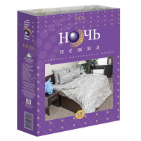 Постельное бельё 1,5сп Ночь Нежна &laquo;Письмо&raquo;, 145х215см, 147х215см, 70х70см 2шт, бязь 120г/м, хлопок