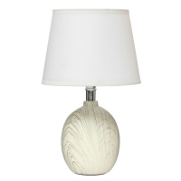 Лампа настольная 21196/1 E14 40Вт белый-серый 20х20х35 см RISALUX