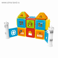 Конструктор магнитный &laquo;Домик&raquo;, 84 детали