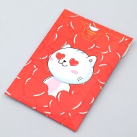 Бум-открытка &laquo;Влюблённый кот&raquo;, сердечки , 12 х 18.5 см