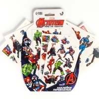 Набор для творчества &laquo;Наклейки переводные&raquo; Мстители, 50 переводок