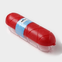 Контейнер для колбасы RICCO, 25,8&times;7&times;7 см, цвет красный