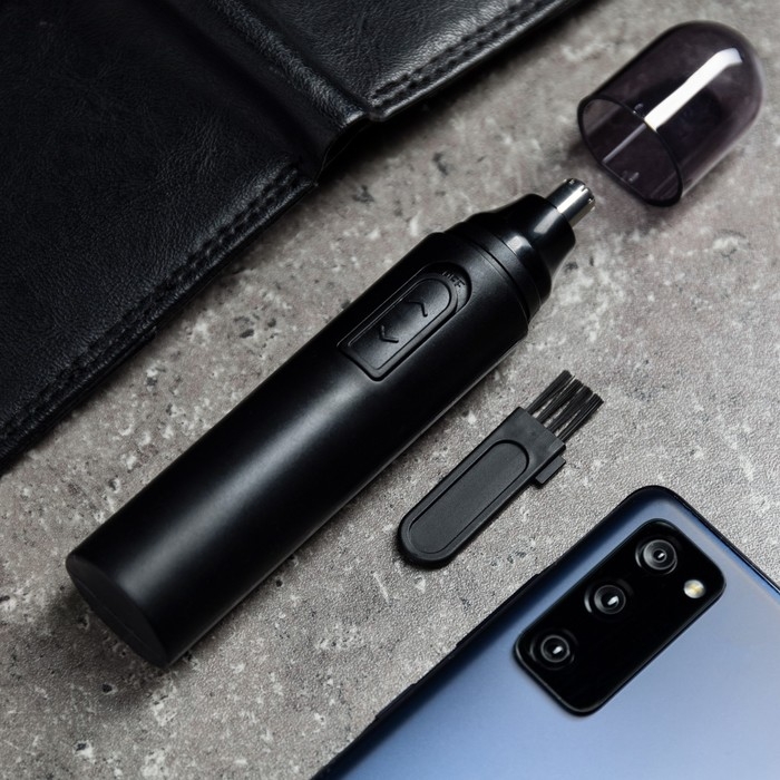 Триммер Luazon LTRI-10, для носа/ушей/бровей, 1хАА (не в комплекте), черный Триммер Luazon LTRI-10, для носа/ушей/бровей, 1хАА (не в комплекте), черный