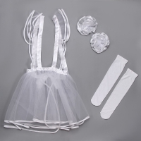 Карнавальный набор «Красивая выпускница»: фартук р. 40–48, банты 2 шт., гольфы Карнавальный набор «Красивая выпускница»: фартук р. 40–48, банты 2 шт., гольфы