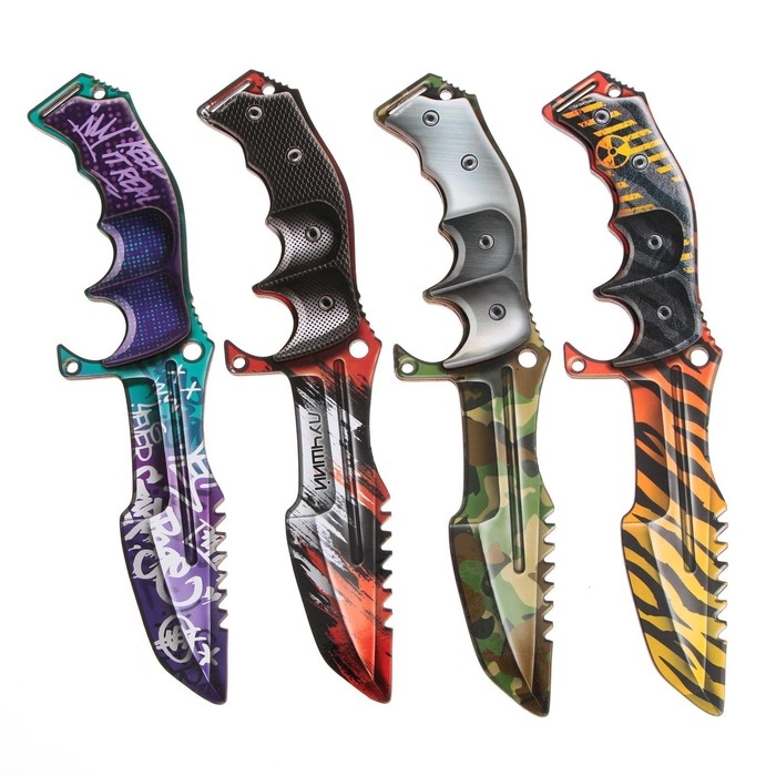 Деревянное оружие, детское сувенирное &laquo;Нож охотничий&raquo;, МИКС, 25 х 5,9 см