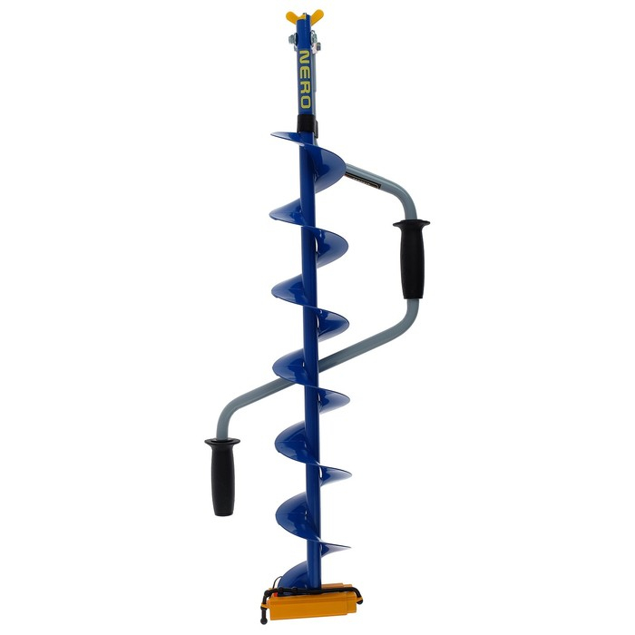 Ледобур NERO-130-2, L-шнека 0.74 м, L-транспортировочная 0.92 м, L-рабочая 1.1 м, 2.9 кг Ледобур NERO-130-2, L-шнека 0.74 м, L-транспортировочная 0.92 м, L-рабочая 1.1 м, 2.9 кг