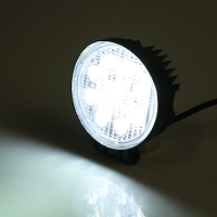 Фара светодиодная дополнительная 9 Cree smd 27 Вт, 10 - 30 В, 110 мм, круглая Фара светодиодная дополнительная 9 Cree smd 27 Вт, 10 - 30 В, 110 мм, круглая