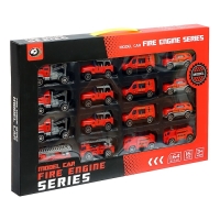 Набор машин &laquo;Пожарная служба&raquo;, 16 шт