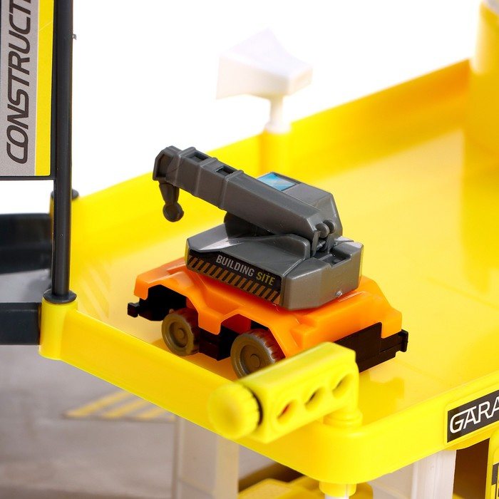 Игровой набор &laquo;Стройплощадка&raquo;, 2 уровня, вертолетная площадка