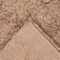 Коврик для ванной Этель Bricks 50х80 см цв. шоколад, 70%хл, 30% п/э,1600 г/м2