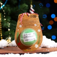 Новый год. Новогодняя бомбочка для ванны &laquo;Олень&raquo;, зелёный, 120 г