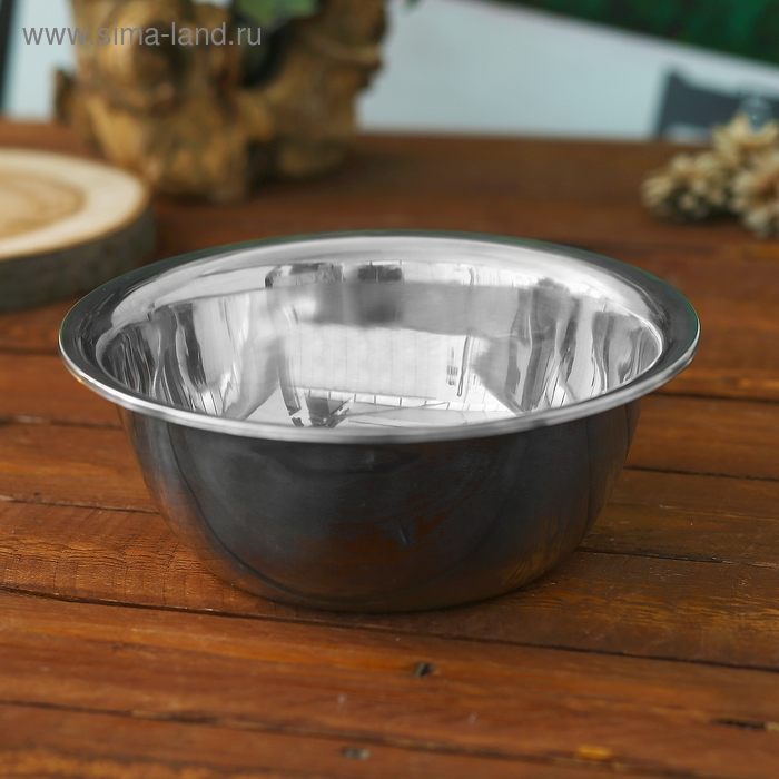 Миска походная «Следопыт», d=19 см, нержавеющая сталь, 1500 мл Миска походная «Следопыт», d=19 см, нержавеющая сталь, 1500 мл