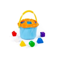 Сортер &laquo;Ведро сюрприз&raquo;, цвет голубой, 6 элементов