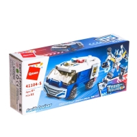 Конструктор Робот &laquo;Полицейский транспорт&raquo;, 6 видов, МИКС