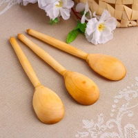 Ложка деревянная, чайная, варёная Ложка деревянная, чайная, варёная