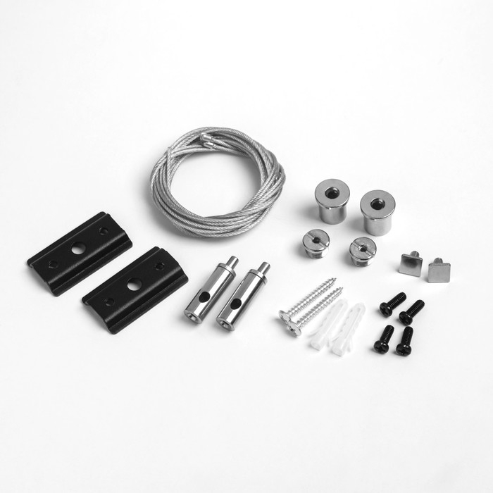 Трос для крепления черного шинопровода Трос для крепления черного шинопровода