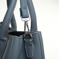 Сумка женская на молнии, TEXTURA, средний размер, цвет синий Сумка женская на молнии, TEXTURA, средний размер, цвет синий