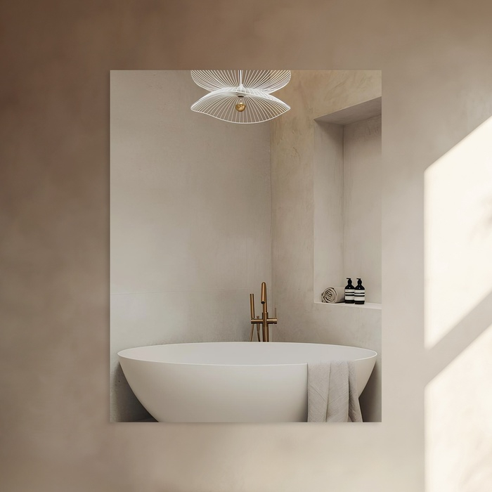 Зеркало с фацетом 5 мм, 80 х 100 см, Evoform Зеркало с фацетом 5 мм, 80 х 100 см, Evoform