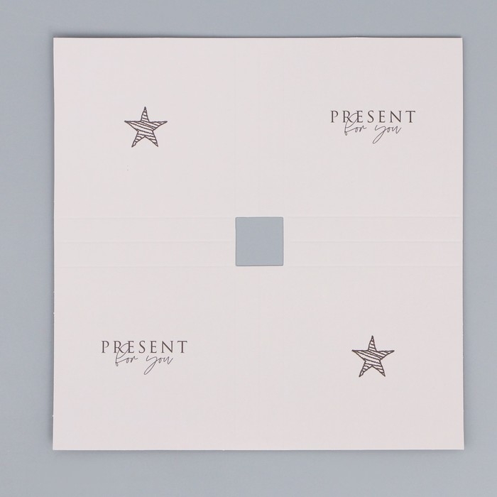 Коробка кондитерская для муссовых пирожных «Present for you», 17.8 х 17.8 х 6.5 см Коробка кондитерская для муссовых пирожных «Present for you», 17.8 х 17.8 х 6.5 см