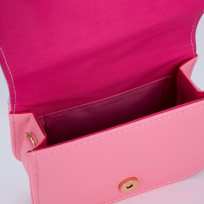 Сумка детская для девочки «Кошечка», с ушками, цвет белый/розовый, 16х6,5х12 см Сумка детская для девочки «Кошечка», с ушками, цвет белый/розовый, 16х6,5х12 см