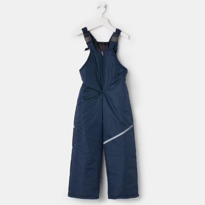 Полукомбинезон детский, цвет тёмно-синий, рост 92-98 см
