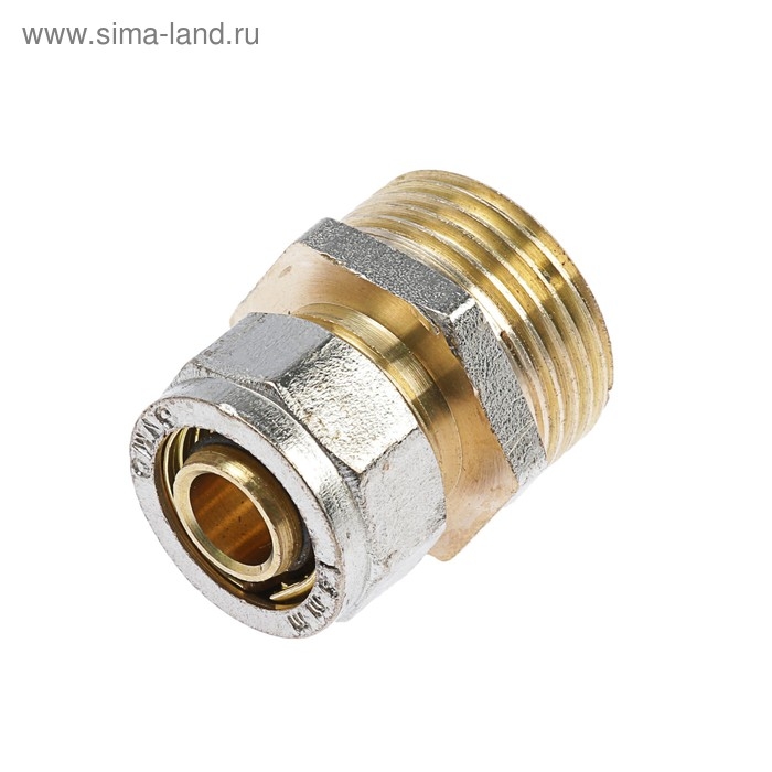 Муфта OTMO, обжимная, 16 мм х 3/4 Муфта OTMO, обжимная, 16 мм х 3/4" наружная резьба