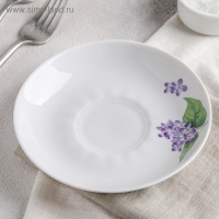 Блюдце фарфоровое «Сирень», d=15 см Блюдце фарфоровое «Сирень», d=15 см