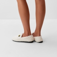 Тапочки женские размер 37, цвет молочный