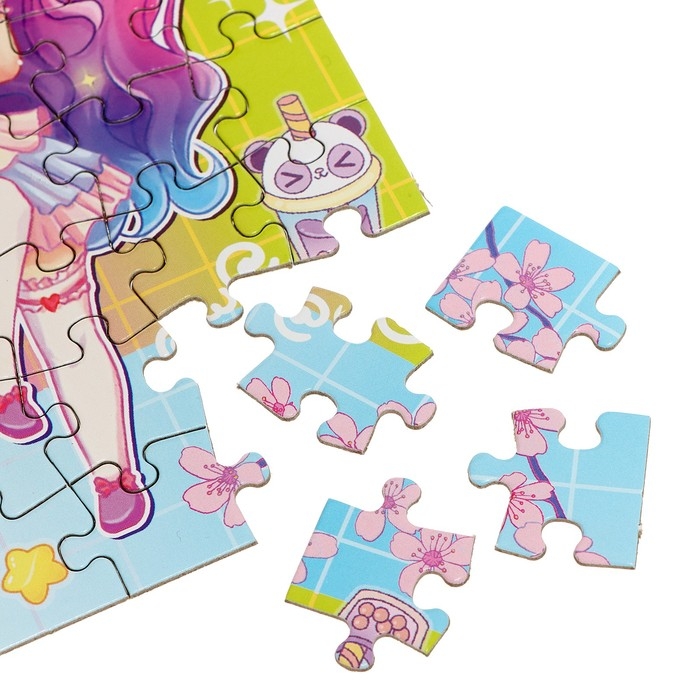 Термостакан с пазлом «Кавайная девчонка», 54 элемента, 250 мл Термостакан с пазлом «Кавайная девчонка», 54 элемента, 250 мл