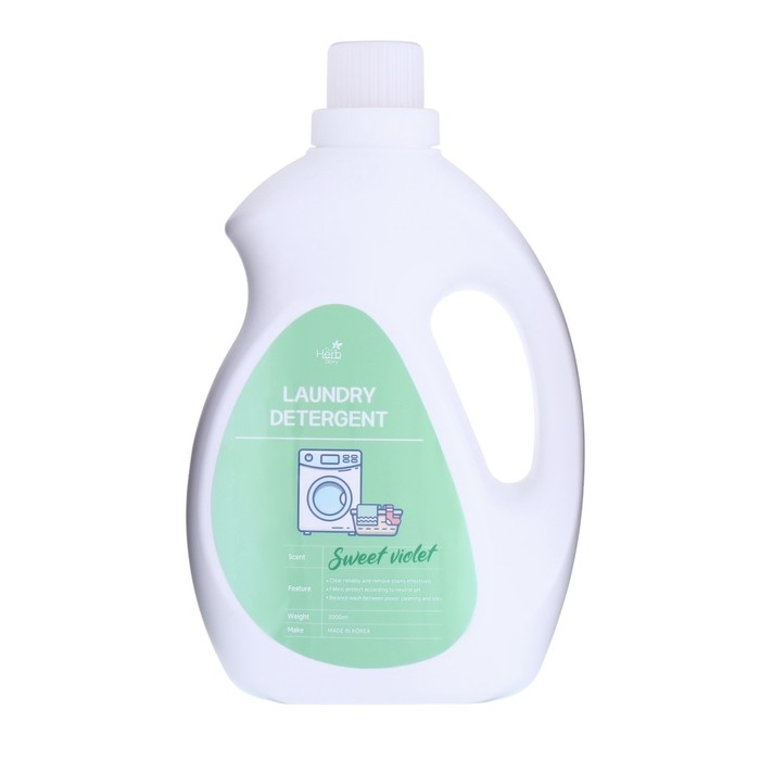 Жидкое средство для стирки вещей Our Herb Story с фиалкой, 3 л Жидкое средство для стирки вещей Our Herb Story с фиалкой, 3 л
