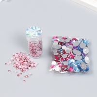 Декор "Градиент розовый" d=4 мм 10г 200 шт 5х2,5 см МИКС