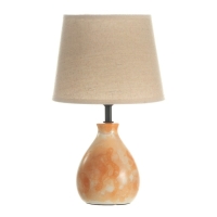 Настольная лампа "Адара" Е14 40Вт оранжевый 20х20х33см RISALUX
