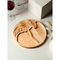 Менажница Adelica &laquo;Дракон&raquo;, 2 секции, 27&times;2 см, в подарочной коробке