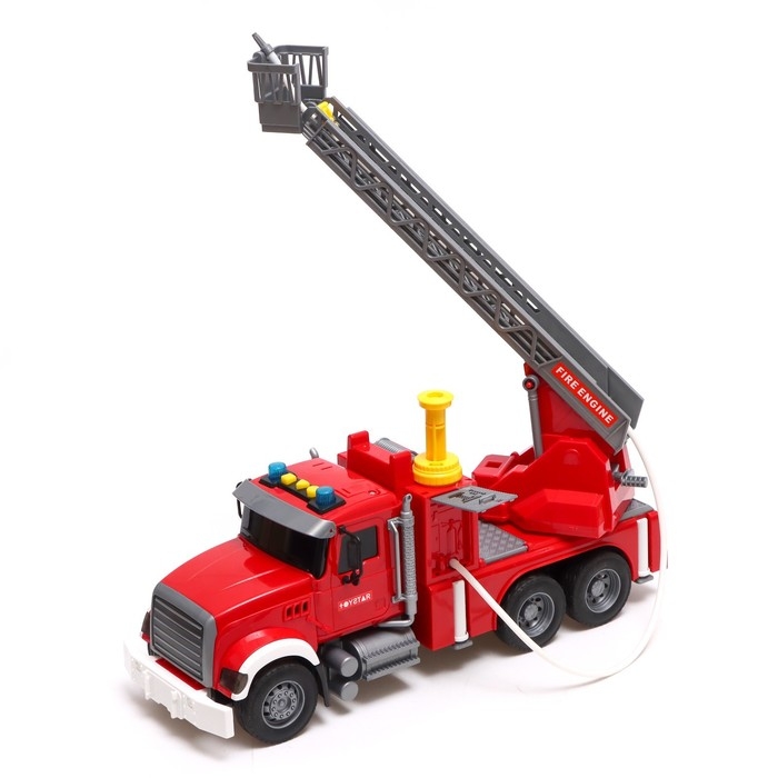 Машина инерционная &laquo;Пожарная служба&raquo;, брызгает водой, свет и звук