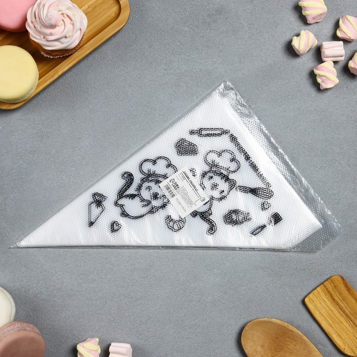 Кондитерские мешки «Котики» 35 х 20 см, 50 шт Кондитерские мешки «Котики» 35 х 20 см, 50 шт