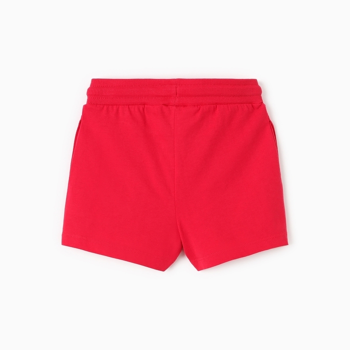 Шорты для девочки А.101278, цвет малиновый, рост 110