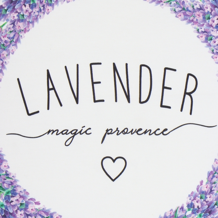 Полотенце Полотенце "Этель" Lavander 40х73 см, 100% хл, саржа 190 г/м2