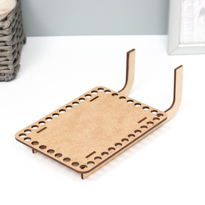 Заготовка для вязания "Саночки" (набор 3 детали) 18х11 см