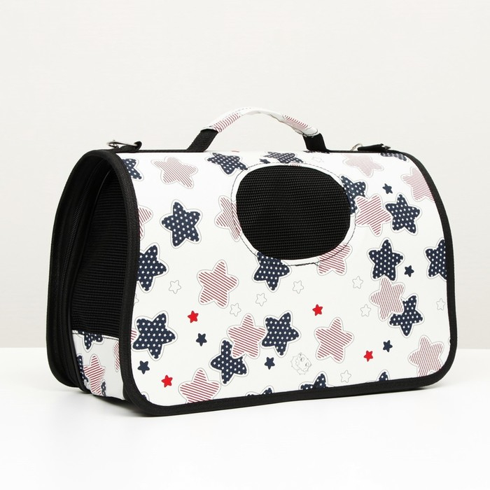 Сумка - переноска для животных Сумка - переноска для животных "Звёзды", размер L, 53 х 21 х 29 см