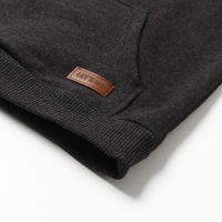 Толстовка детская, цвет чёрный меланж, рост 146 см Толстовка детская, цвет чёрный меланж, рост 146 см