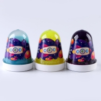 Слайм &laquo;Космос&raquo;, светящийся, с блёстками, капсула 130 гр., ассорти