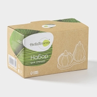 Набор для специй на деревянной подставке BellaTenero «Витамины», 2 предмета: солонка 60 мл, перечница, 60 мл, цвет белый Набор для специй на деревянной подставке BellaTenero «Витамины», 2 предмета: солонка 60 мл, перечница, 60 мл, цвет белый