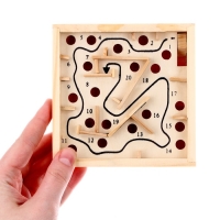 Головоломка &laquo;Лабиринт&raquo;, 20 отверстий, шарик в комплекте