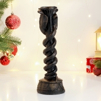 Подсвечник "Змея" 9см, антик Подсвечник "Змея" 9см, антик