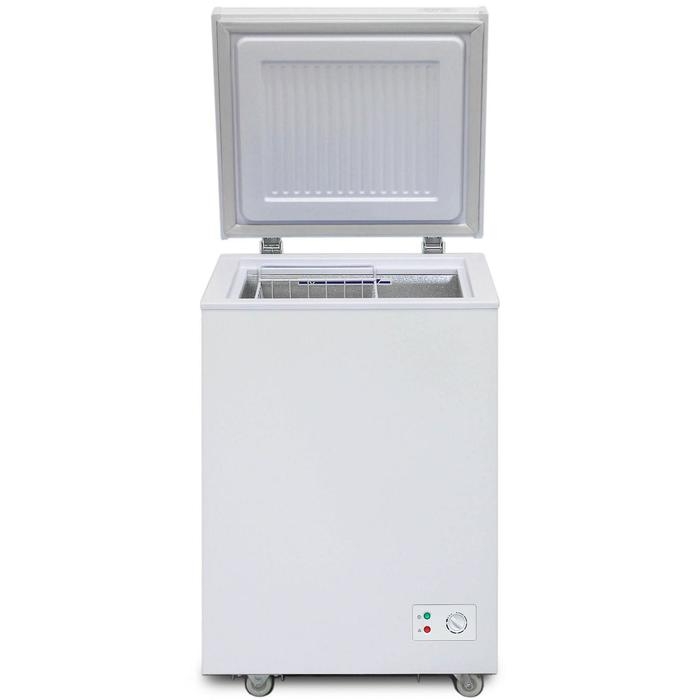 Морозильный ларь Морозильный ларь "Бирюса" 100КХ, 100 л, 1 корзина, глухая крышка, белый