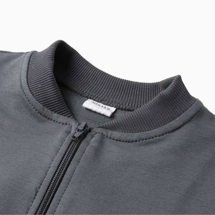 Джемпер для мальчика MINAKU, цвет графит, рост 152 см