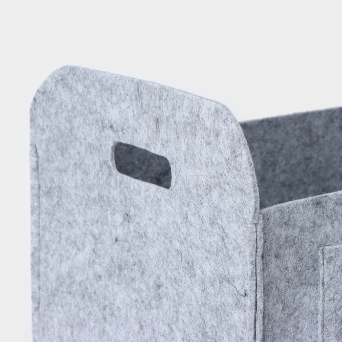 Корзина для хранения Sweet Home, 37&times;28&times;22 см, цвет серый