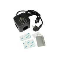 Сетевой фильтр Cablexpert Cube CUBE-3-CU3-B-1.5, 3р, 10А, 1xType-C PD, 3xUSB,1.5м, ур.защ.4+ 1030904 Сетевой фильтр Cablexpert Cube CUBE-3-CU3-B-1.5, 3р, 10А, 1xType-C PD, 3xUSB,1.5м, ур.защ.4+ 1030904